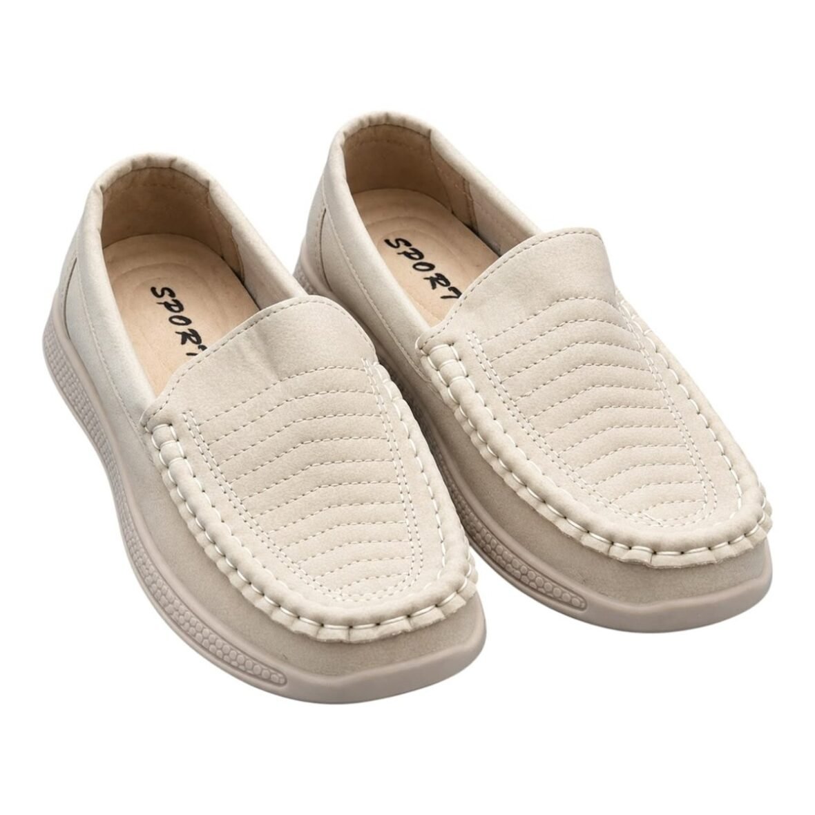 Mocassins beiges