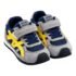 Baskets Sport bleu et jaune