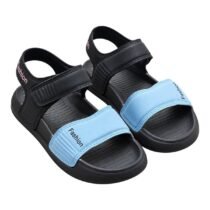 Sandales sport noir et bleu