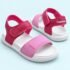 Sandales sport roses