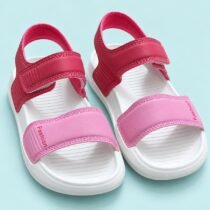 Sandales sport roses