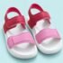 Sandales sport roses