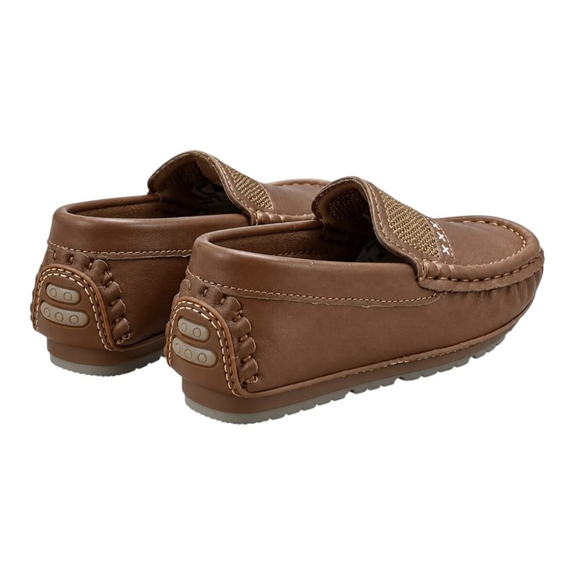 Mocassins marron / noir