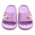 Claquettes licorne violet / rose