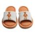 Pantoufles ourson orange